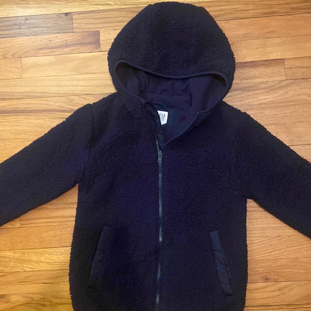 Gap Kids Sherpa Pullover Hoodie